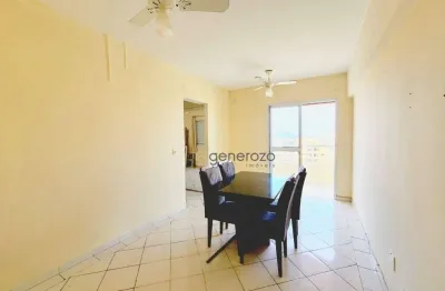 Apartamento á venda na praia da enseada, 02 dormitórios, 01 vaga, lazer