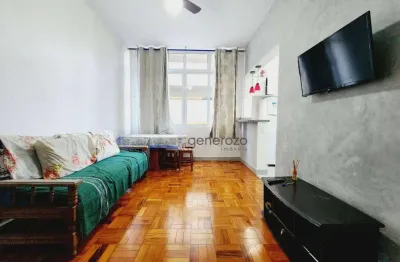 Apartamento a venda na praia das pitagueiras, 01 dormitório, a 02 quadras da praia