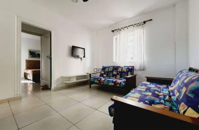 Apartamento a venda na praia das pitangueiras, 02 dormitórios, com 01 vaga de garagem