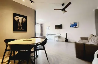 Apartamento tipo studio a venda na praia das pitangueiras, com garagem, a 02 quadras da praia