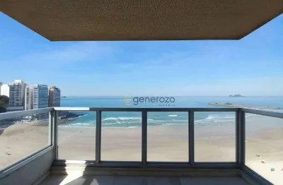 Apartamento com 3 dormitórios à venda, 190 m² por r$ 1.300.000 - pitangueiras - guarujá/sp