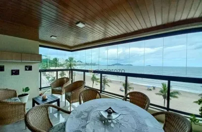 Apartamento com 4 dormitórios à venda, 220 m² por r$ 2.200.000,00 - astúrias - guarujá/sp