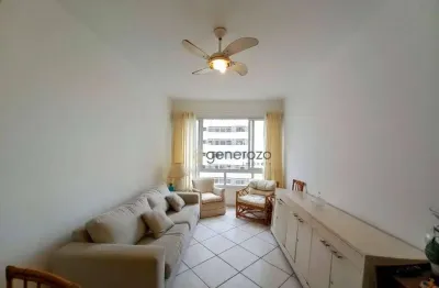 Apartamento com 3 dormitórios à venda, 85 m² por r$ 550.000 - pitangueiras - guarujá/sp