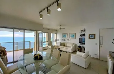 Apartamento com 3 dormitórios à venda, 129 m² por r$ 800.000,00 - pitangueiras - guarujá/sp