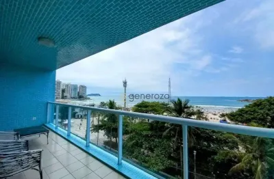 Apartamento com 4 dormitórios à venda, 195 m² por r$ 1.500.000 - pitangueiras - guarujá/sp