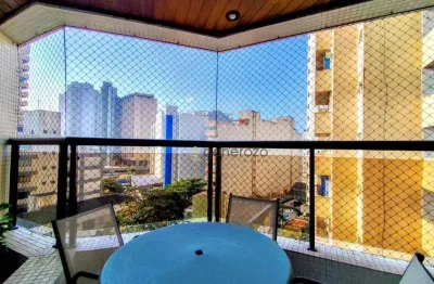 Apartamento á venda na praia das asturias, 03 dormitórios com vaga de garagem