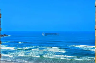 Apartamento frente à praia das pitangueiras, 03 dormitórios, 03 suítes, 01 vaga