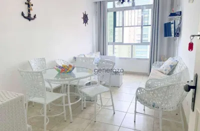 Apartamento à venda na praia das pitangueiras, 02 dormitórios, 01 vaga