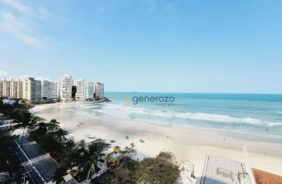 Apartamento a venda na praia das pitangueiras, frente ao mar, 03 dormitórios, com 01 vaga de garagem