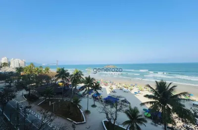 Apartamento a venda na praia das pitangueiras, frente ao mar, 03 dormitórios, com sacada