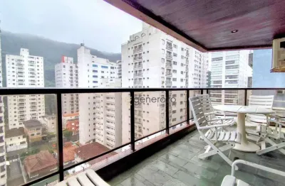 Apartamento á venda na praia das pitangueiras, 03 dormitórios com 02 vagas de garagem