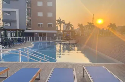 Apartamento à venda na praia da enseada, 03 dormitórios, 02 vagas, lazer