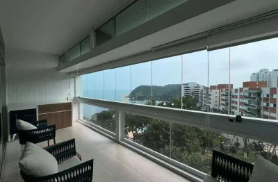 Apartamento a venda na praia da enseada, 03 domritórios, 02 vagas de garagem e lazer