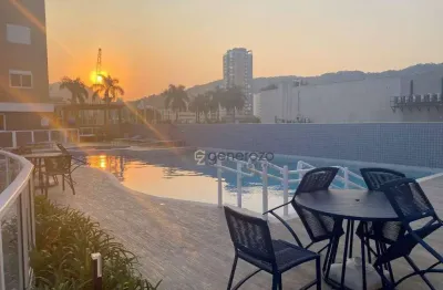 Apartamento à venda na praia da enseada, 03 dormitórios, 02 vagas, lazer