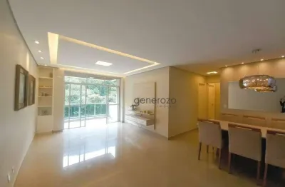 Apartamento com 3 dormitórios à venda, 123 m² por r$ 800.000,00 - pitangueiras - guarujá/sp