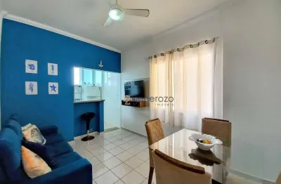 Apartamento com 2 dormitórios à venda, 60 m² por r$ 450.000 - pitangueiras - guarujá/sp