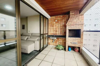 Apartamento a venda na praia das astúrias, 04 dormitórios, varanda gourmet, 01 vaga de garagem