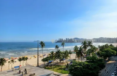 Apartamento com 3 dormitórios à venda, 150 m² por r$ 2.300.000,00 - pitangueiras - guarujá/sp