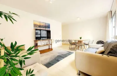 Apartamento a venda na praia das pitangueiras, 02 dormitórios, com sacada e garagem