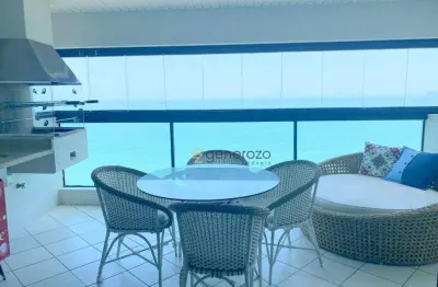 Apartamento na praia das pitangueiras, 03 suítes, frente à praia, 02 vagas, lazer