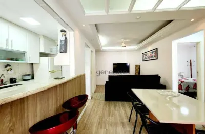 Apartamento a venda na praia das pitangueiras, 02 dormitórios, 02 vagas de garagem e lazer