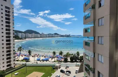 Apartamento a venda na praia das astúrias, prédio novo, 03 domritórios, varanda gourmet, 02 vagas de garagem