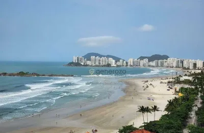 Apartamento a venda na praia das pitangueiras, frente ao mar, 03 dormitórios, 01 vaga de garagem, lazer no prédio