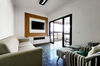 Apartamento a venda na praia da enseada, 03 dormitórios, 01 vaga de garagem e lazer no prédio