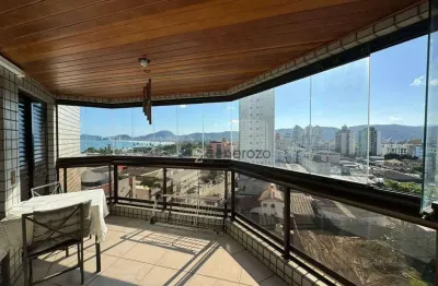 Apartamento a venda na praia da enseada, 03 dormitórios, 01 vaga e lazer