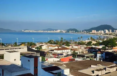 Apartamento a venda na praia da enseada, 03 dormitórios, 01 vaga e lazer no prédio