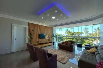 Apartamento com 3 dormitórios à venda, 178 m² por r$ 2.700.000,00 - pitangueiras - guarujá/sp