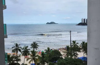 Apartamento a venda na praia das pitangueiras, 02 dormitórios, 01 vaga de garagem e vista para o mar