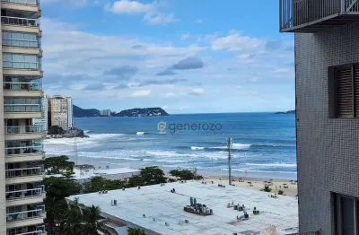 Apartamento a venda na praia das pitangueiras, kitnet na quadra da praia, com vista para o mar