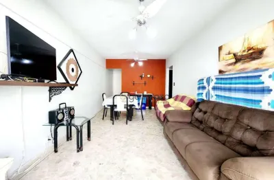 Apartamento a venda na praia das pitangueiras, 02 dormitórios, sacada, 01 vaga de garagem