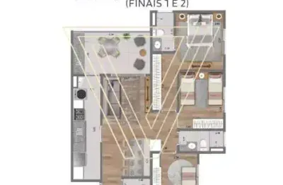 Apartamento sol da manhã - em fase final de construção de 85m² no la sierra medeiros jundiaí-sp - ap8013