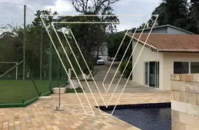 *linda chácara com 2.757 m² de terreno e 469 m² de área construída, com piscina e campo de futebol, várzea paulista. - ch7571