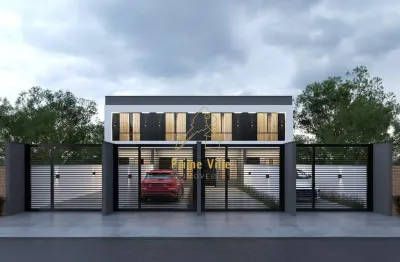 Sobrado geminado com 2 quartos no bairro floresta – na planta