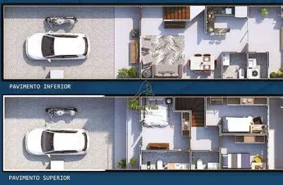 Casa com 2 quartos à venda na Rua Francisca Gonçalves da Silva, 22, João Costa, Joinville