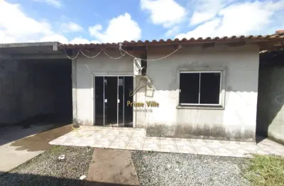Casa para locação com amplo terreno e 2 dormitórios em araquari - santa catarina