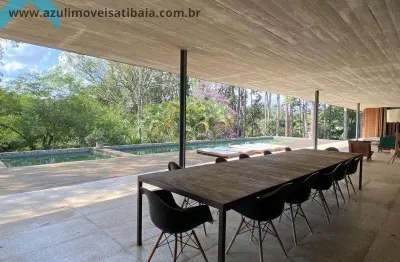 Mansão de luxo no condomínio estância parque atibaia