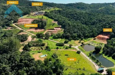 Terreno em condomínio fechado à venda no Parque Fernão Dias, Atibaia 