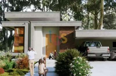 Casa térrea de alto padrão em condomínio fechado - alpha park