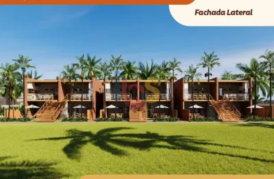 Apartamento à venda, 2 quartos, 2 suítes, 1 vaga, Taipu de Fora - Maraú /BA