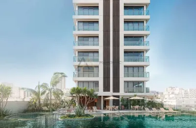 Apartamento espaçoso em itajaí com 4 suítes e lazer completo