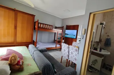 Sala living com  área de serviço, vista livre e 1 vaga de garagem, bairro: ponta da praia, santos/sp