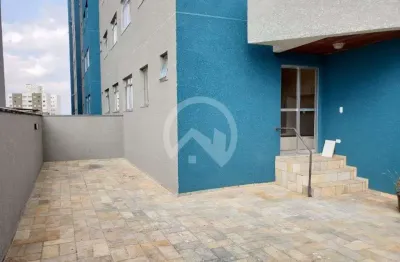 Apartamento garden para alugar com 1 quarto no ed. zodiaco, curitiba.