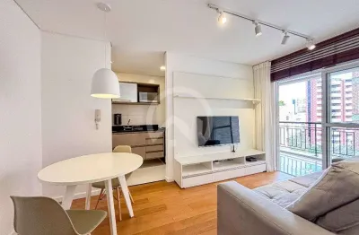 Apartamento com 1 quarto para alugar na rua teixeira coelho, 333, batel, curitiba, 48 m2 por r$ 3.800