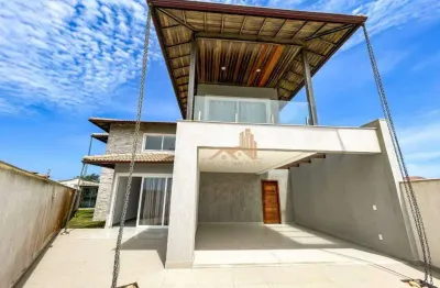 Casa com 4 dormitórios à venda, 266 m² por r$ 2.100.000 - foguete - cabo frio/rj