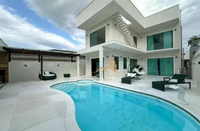 Casa com 4 dormitórios à venda, 240 m² por r$ 2.400.000 - nova são pedro - são pedro da aldeia/rj