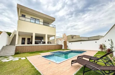 Casa com 3 dormitórios para alugar, 385 m² por r$ 8.500/mês - nova são pedro - são pedro da aldeia/rj